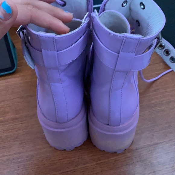 Used jeffrey campbell lilac boots - Picture 4 of 7